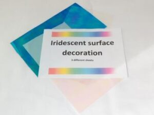 iridescent sheets