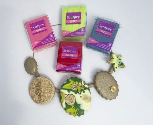 Souffle polymer clay