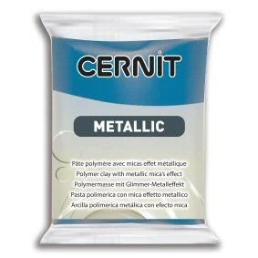 blue metallic cernit