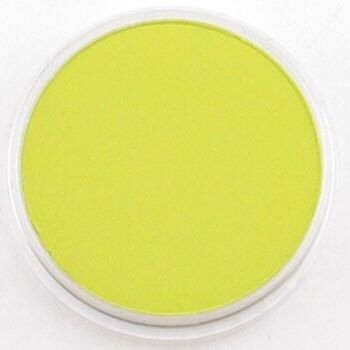bright green yellow pan pastel