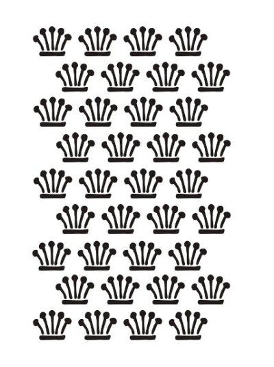 crowns stencil