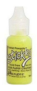 crushed pineapple stickles glue