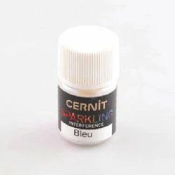 Diamond blue mica