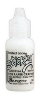 frosted lace stickles glue