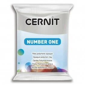 grey number one cernit