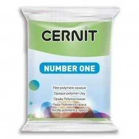 light green number one cernit