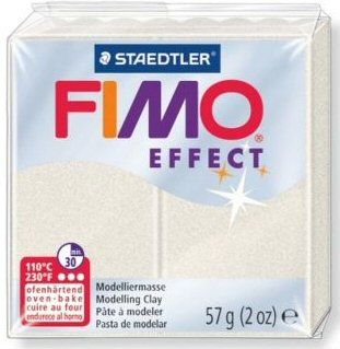 metallic pearl fimo effect