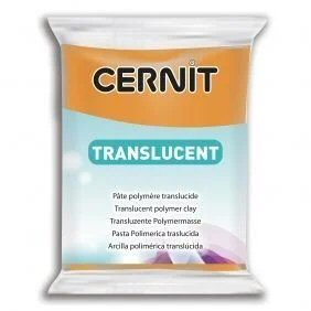 orange translucent cernit