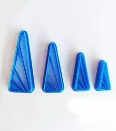 patterned top left cutter