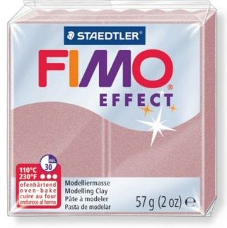 pearl rose gold fimo effect