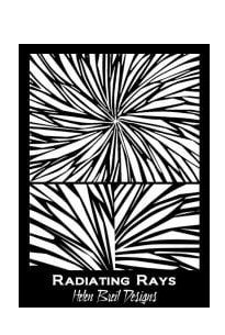 radiating rays silkscreen