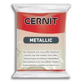 red metallic cernit