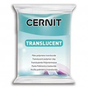 turquoise translucent cernit