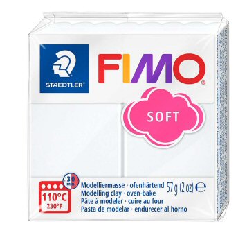 white fimo soft