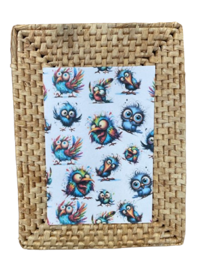birds in the blue
