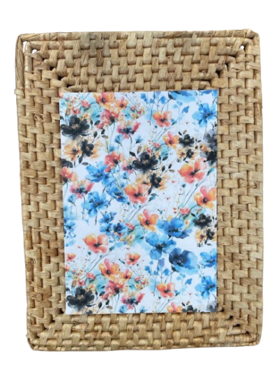 Flower blues transfer