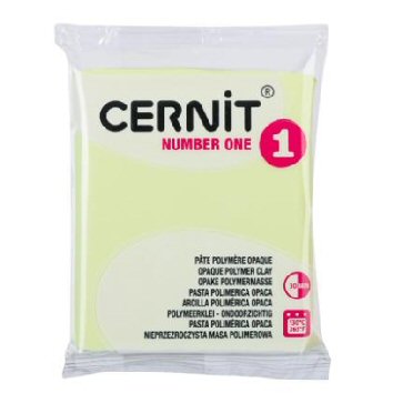 pastel yellow cernit