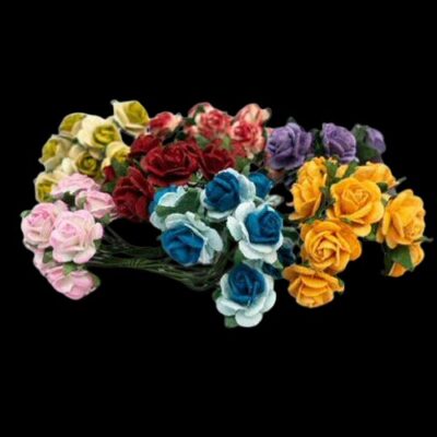 Mulberry Paper Roses